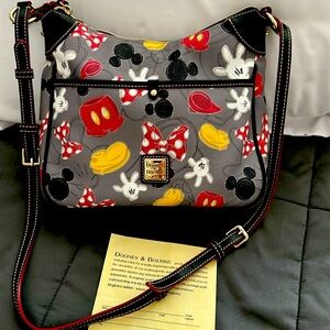 Dooney and Bourke Mickey Parts Crossbody